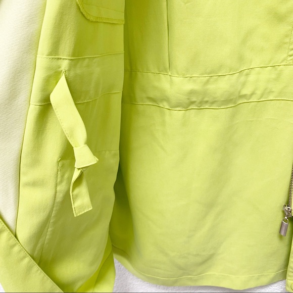 🌀Sold🌀Neiman Marcus | Silk Anorak Style Jacket - Picture 6 of 8